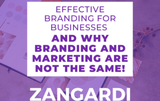 zangardi studio Why Branding and Marketing are NOT the Same!